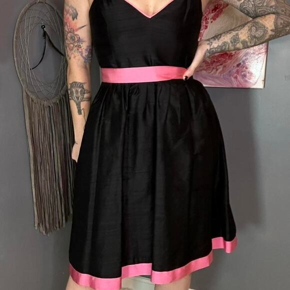 Vintage Molly B Black Cocktail Dress - Picture 5 of 8